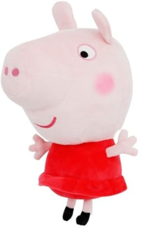 Grupo Moya Peppa kleine Plüschfigur, 20 cm, Füllung und Außenseite aus 100 % recyceltem Material, geeignet für alle Altersgruppen