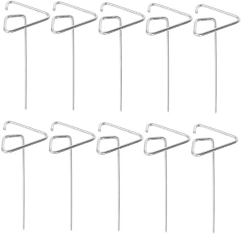 BESPORTBLE 10pièces Lot De Brochettes Pour Barbecue Réutilisables Brochettes Pied Accessoires De Pour Viande Et Légumes