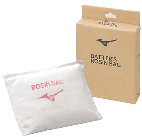 Mizuno Kolophonium-Tasche für Baseball, Softball, Stoffmaterial, Weiß