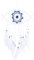 MUCKLILY Evil Eye Dream Catcher Wandbehang Handgefertigter Mit Federn Böser Blick Dekoration Für Vintage Räume Und Partys Schutzsymbol Für Reichtum Und Gesundheit