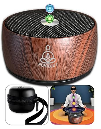 Máquina de frecuencia de sonido, instrumento generador de meditación, herramientas de dispositivo de tono PUVIDJUT – baño de frecuencias solfeo para yoga, atención plena, sistema de vibración de