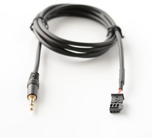 SPORTARC AUX Audio Kabel Auto Stereo Adapter für Mercedes-Benz E-Klasse W211 (2004-2008) CLS-Klasse W219 SLK R171 mit COMAND Navigationssystem 1,5m Schwarz