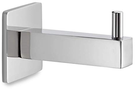 SOTECH Garderobenhaken SELA Edelstahl poliert 36 x 36 mm Länge 65 mm | verdeckte Befestigung Haken Kleiderhaken Jackenaufhänger