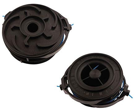 SECURA Bobine de fil 1,3mm (2x) compatible avec Bosch ART 30 DF Débroussailleuse