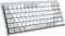 Logitech MX Mechanical Mini für Mac, Kabellose Tastatur mit Beleuchtung, Flache Tasten, Taktile leise Tasten, Hintergrundbeleuchtung, Bluetooth, USB-C, Apple, iPad, US QWERTY - Pale Grey