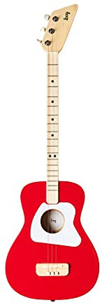 Loog PRO Acoustic Guitar Red Kindergitarre