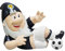 FOCO Scotland Football Scottish League Sliding Tackle Garden Gnome Ornament Indoor/Outdoor