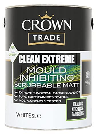 Crown Trade Clean Extreme Mould Inhibiting Matt-5 L