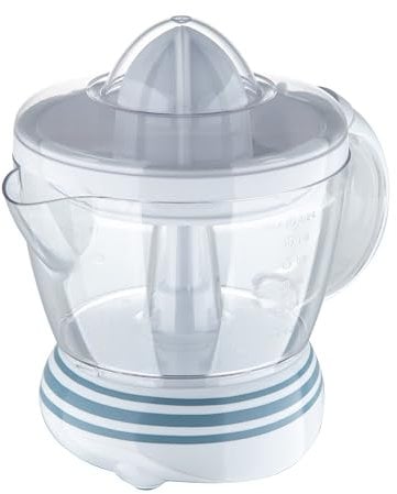 BERGNER NOIA - Spremiagrumi 40W 1,2L - Motore automatico - 2 coni per i diversi tipi di frutta - Contenitore trasparente - Piedi antiscivolo