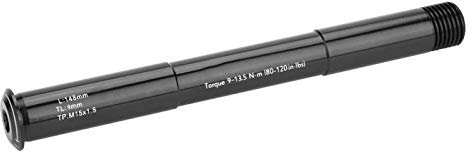 Lsaardth Fahrrad Steckachse 15x100mm, Schnellspanner Adapter Hochfeste Gabelmontage für Rock Shox Zubehör
