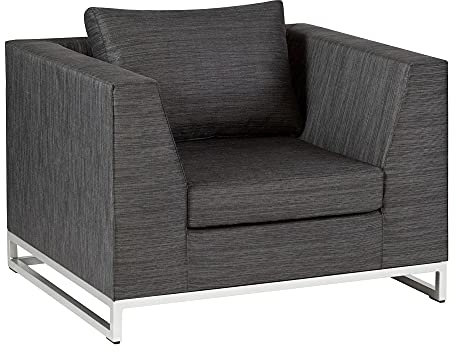 ROG garden-line NANOTEX Cannes Lounge Sessel - SCHWARZ