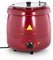Royal Catering RCST-9404 Soupi?re Électrique Professionnelle Pro (400 W, 10 l, 35-80 °C, Rouge, Acier & Acier inoxydable)