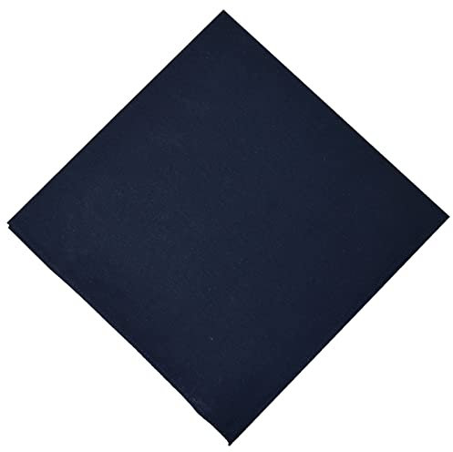 Bandana Halstuch Biker Nikki Tuch Schal Kopftuch Baumwolle Mundschutz Piratentuch (Marineblau)