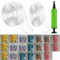 Nanos Tape Bubble Maker Kits Satisfying Stress Relief DIY Art Blowing Bubble Tape Luftballon-Inflatoren Hergestellt