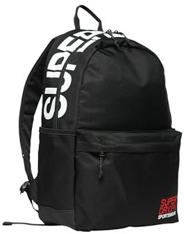Superdry Sac à dos Wind Yachter Montana pour femme, Noir , taille unique