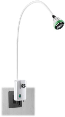 WPWSDWMX 9 W Medizinische Untersuchungslampe, Wandmontierte Medizinische Untersuchungsleuchte, AC 90–240 V, LED-OP-Leuchte mit Einstellbarem Lichtfleck und Wandklemme, für Ambulante Dienste