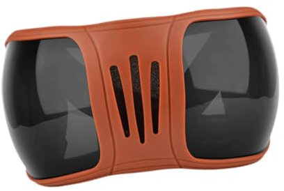 Folpus Augenschutz für Pferde, Schutzbrille für Pferderennen, Winddichter Augenschutz für Pferde für Springtrail, Ausdauer, Reiten, Und Grau
