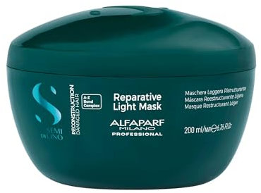 Alfaparf Milano Semi di Lino Reconstruction Reparative Light Mask 200ml - mascarilla reestructurante para cabello fino