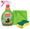 Elbow Grease Air Fryer Cleaner Spray 500ml, High Foam Air Fryer Cleaner & Stain Remover with Cleaning Sponge & Microfiber Cloth | Air Fryer Degreaser, Elbow Grease Spray, Deep Fat Fryer Cleaner