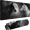 Tappetino Mouse xxl Gaming 1500 x 800, Grigio Tappetino per Mouse Lupo Tappetino Mouse Gaming, Migliora Precisione e Velocità, Tappetino Pc Scrivania per Ufficio e Gaming Decorazione Regalo T-S