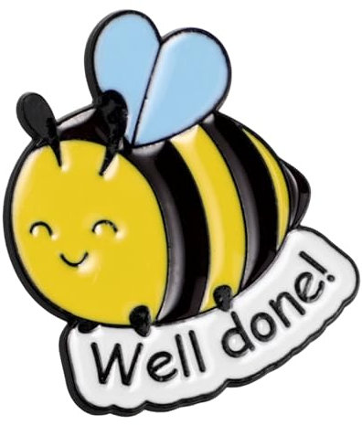 VALICLUD Bienenwabe Brosche Aus Metall Cartoon-biene Anstecknadel Für Damenkleidung Süße Bienen Broschennadel Modisches Kleidungsaccessoire Bienenanhänger Schmuck