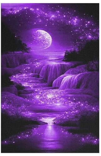 1000 Teile Puzzle Für Jungen Und Mädchen, Standard-Puzzles, Landschaft -Puzzles, Familienspiele, (78×53cm)