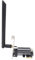 Carte WiFi 6E PCIe WiFi pour PC de Bureau, Bluetooth 5.2,2,4 GHz, 5 GHz et 6 GHz Tri-Band 4174Mbps Adaptateur Réseau, L'adaptateur sans Fil (Antenne 8DB)
