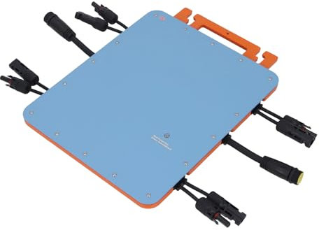 Solar Grid Tie Micro Onduleur, Onduleur de Cravate Solaire, Contrôle de l'application Mobile WiFi IP66 Proof avec Le Cordon d'alimentation 2000W Kit Micro-onduleur pour Les Systèmes Panneaux