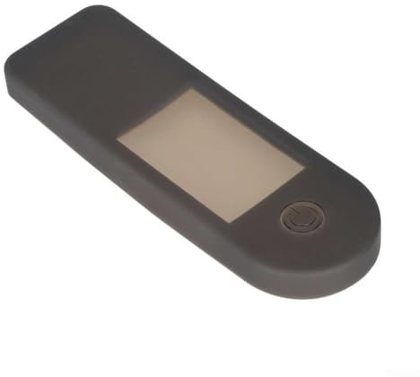 Feegow Armaturenbrett-Regenschutz passend für Xiaomi – E-Scooter Displayschutzfolie für 4 Pro 5 Pro 5 Max – wasserdichte Silikon-Schutzhülle (schwarz)