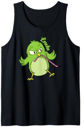 Lerche schläft Typ Frühaufsteher fängt Wurm Tank Top