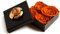 ROSEMARIE SCHULZ Heidelberg Infinity Rosen haltbar 3 Jahre in Box Rose konserviert (Orange, 4 Röschen)