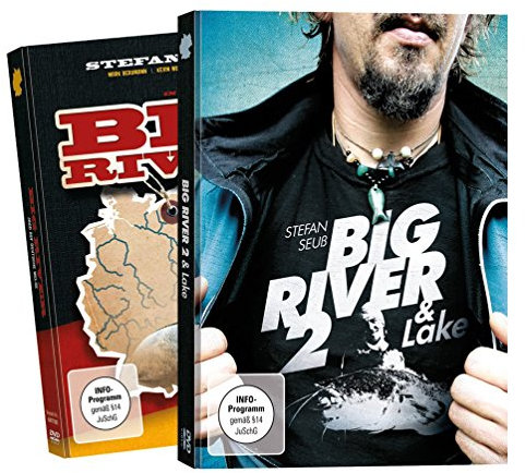Stefan Seuß Big River + Big River 2 - DVD Set, Wallerangeln Fluss, Angeln auf Wels an Weser, Elbe, Wallerfilm, Welsfilm, Angelfilm, Angeldvd, Wallermontagen, Welse fangen