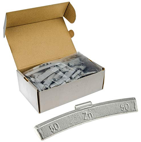 Stix Balance Vikter Impact Vikter Förpackning med 50 för Aluminium Flygande Aluminiumfälgar Zink Vikter Balansvikter