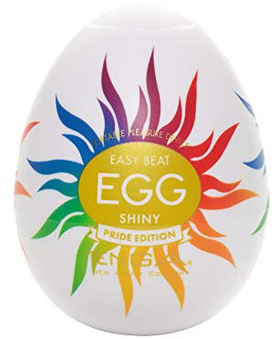 TENGA Eier Shiny Pride Edition Einweg-Masturbationshilfe für Männer, 5ml