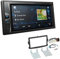 Pioneer DMH-G220BT 2-DIN Autoradio Mediacenter Bluetooth USB AUX passend für Dacia Sandero/Stepway ab 2013 schwarz