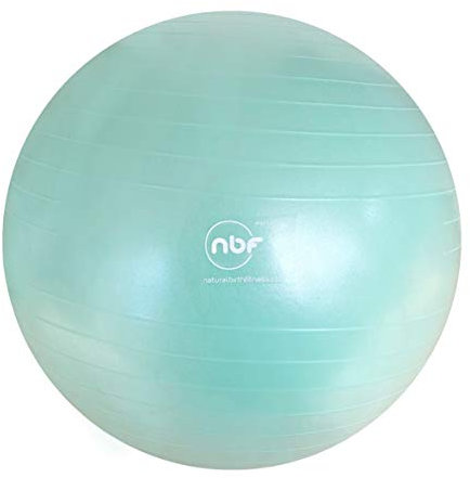 nbf Gymnastikball Schwangerschafts mit Pumpe 55cm 65cm 75cm Geburtsball für Schwangere und Geburt 65cm Minze