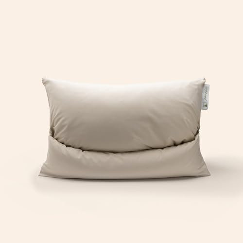 mySheepi Kopfkissenbezug aus ägyptischer Baumwolle, Kissenbezug Seitenschläferkissen, Kissenhülle Nackenkissen, Ultra weiche und atmungsaktive Kissenbezüge für Nackenrolle Kissen, 80 x 40 cm