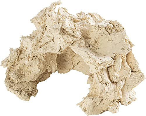 ARKA Riffkeramik Höhle - 20 cm - Aus natürlichen Rohstoffen gefertigte Höhle, schadstofffrei mit hoher Porosität, Made in Germany, für Meerwasseraquarien, Made in Germany