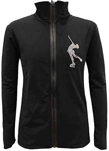 LIUHUO Eiskunstlaufjacke Kinder Erwachsene Skating Gymnastik Kleidung Diamant Ski Mädchen