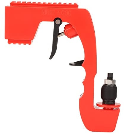 Champagne Gun Shooter, Beer Gun Shooter Alcohol Gun Shooter Plastic Champagne Wine Sprayer Bubbly Wine Bottle Gun Wine Shooter for Beer Party Birthday Wedding Celebrations (Red)