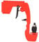 Champagne Gun Shooter, Beer Gun Shooter Alcohol Gun Shooter Plastic Champagne Wine Sprayer Bubbly Wine Bottle Gun Wine Shooter for Beer Party Birthday Wedding Celebrations (Red)