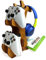 ROSTMARYGIFT Wooden Controller Stand PS5-3 Tier Dual Game Controller Holder, Headphone Hanger and Phone Stand - Universal Gaming Acessories and Gamer Gift - Portable Headset Storage Organizer
