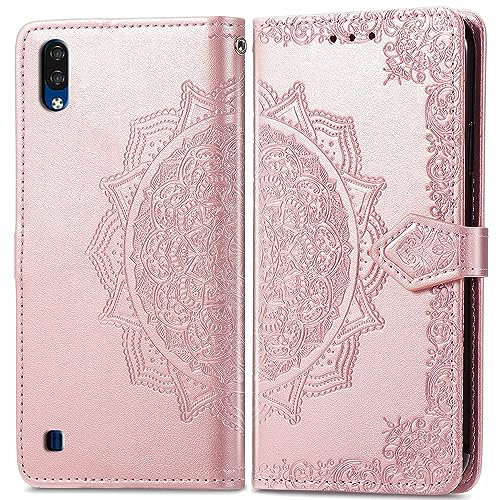 Funda para ZTE Blade A5 2020,Función de Soporte, Billetera con Tapa Tarjetas,PU Cuero Carcasa Flip Case Cover para ZTE Blade A5 2020