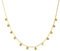 IMINI Dainty Multi Disc Choker Necklace for Women Girls Minimalist 925 Sterling Silver Small Round Disc Coin Simple Statement Chain Adjustable Choker Necklaces Fashion Birthday Jewelry Gifts (Gold)