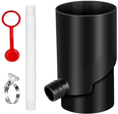 Regenwasser-Sammelset, Regenwasser-Sammelsystem | UV-beständiges Regenwassersammler-Set,Regenauffangsystem, sammelt Regenwasser aus der Dachrinne für die Reinigung der Gartenbewässerung