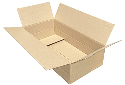 VEPATIM 40 Faltkarton 800x400x(100)-210mm (Außenmaß) mit variabler Höhe 1-wellig Dickwelle