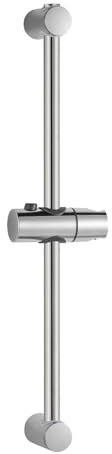 OFFO Duschstange Brausestange 90cm,wandmontierte Duschstange,verstellbarer Abstand 58 bis 86cm,mit Handbrausenhalterung,Ersatz für Dusche,Chrom