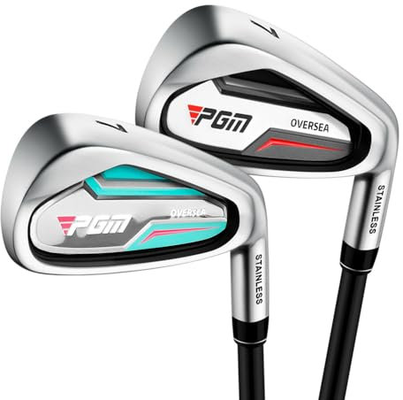 XMWOEIX #5/6/7/8/9/P/S Eisen Einzel-Golfschläger, perfekt für Golferinnen und -männer, mit Golfschläger aus Graphit oder Stahlschaft