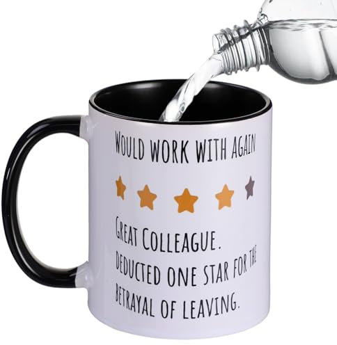 Leaving Gifts for Colleagues Mug, Funny Farewell Mug, Colleague Leaving Gifts, Funny Mugs for Work Colleagues, Leaving Presents for Colleagues, Ideas Colleagues Leaving Ceramic Coffee Mug