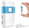 Amplificateur auditif OTC rechargeable avec écouteurs antibruit, autonomie de 160 heures, pour personnes âgées, perte auditive modérée à sévère, bleu